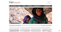 Desktop Screenshot of etapes-marocaines.com